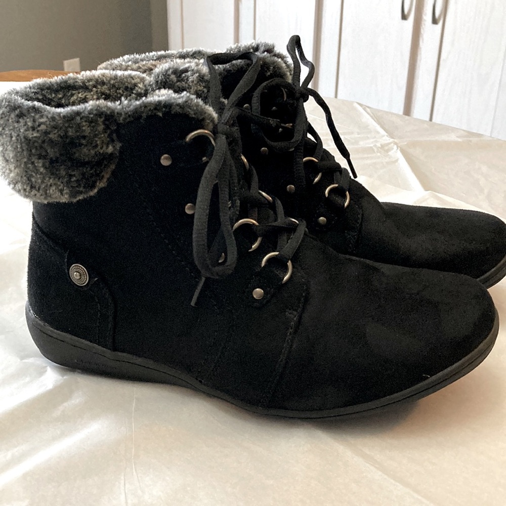 Ankle Snow Boots- Fur